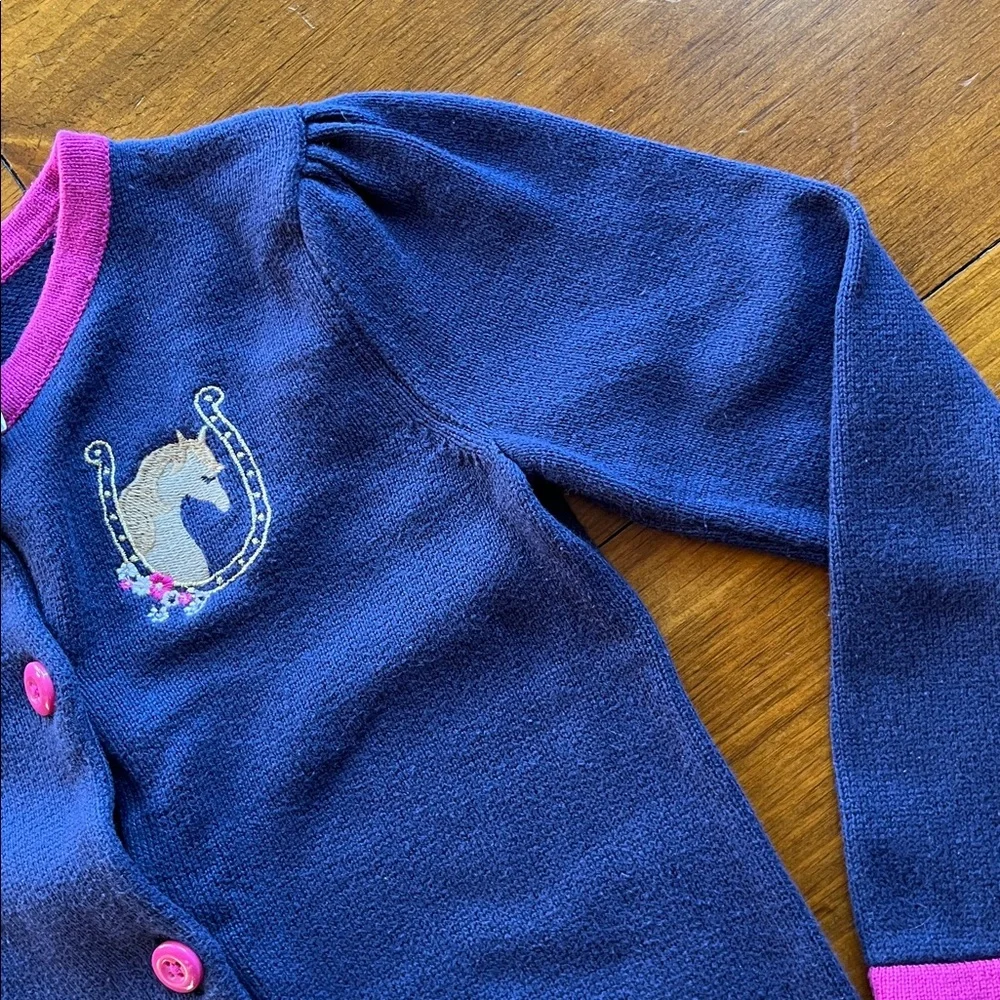 Gymboree Horse Sweater Sz 4T